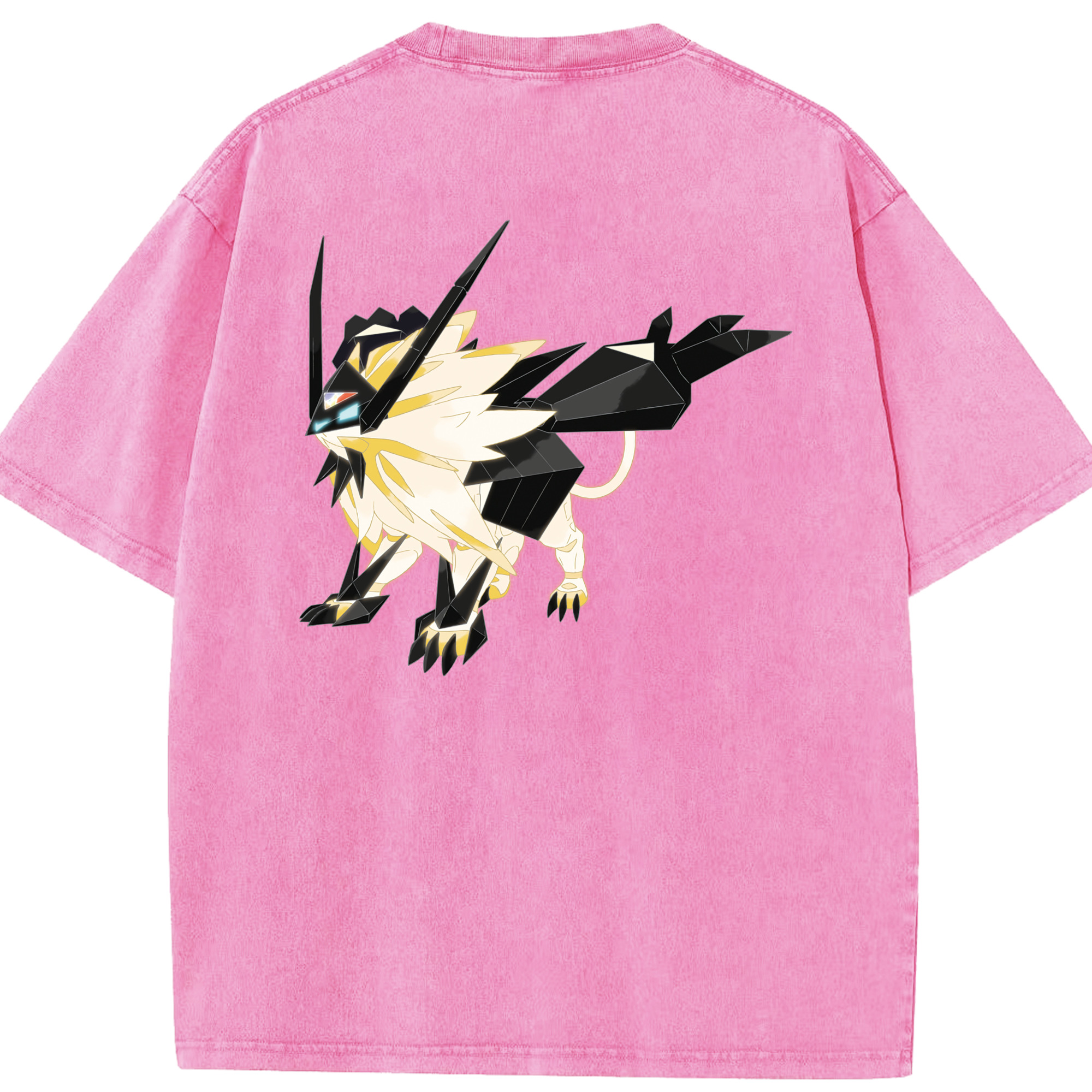（画像用） ポケットモンスター Pokémon 綿100% ヴィンテージ風 半袖Tシャツ（背面プリント）